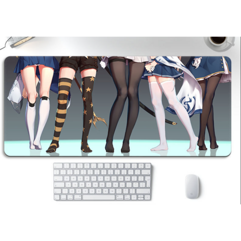 마우스 장패드 벽람항로 Azur Lane 게이밍 마우스 장패드 20종 24567, P13, 80*30cm