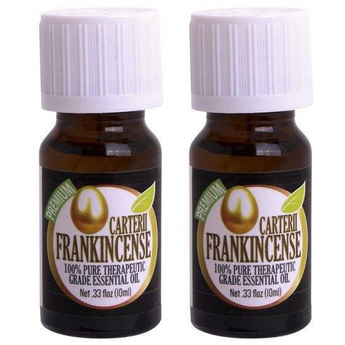 힐링솔루션 테라퓨틱 그레이드 에센셜 오일, 10ml, Carterii Frankincense, 2개