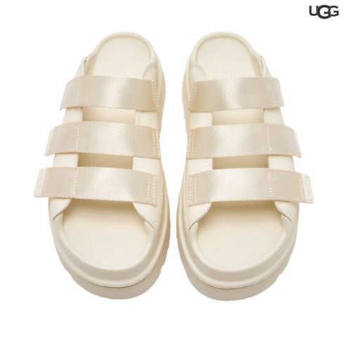 황홀한 여름을 위한 선택, UGG 골든글로우 슬라이드 샌들의 매력 탐구 어그골든글로우샌들