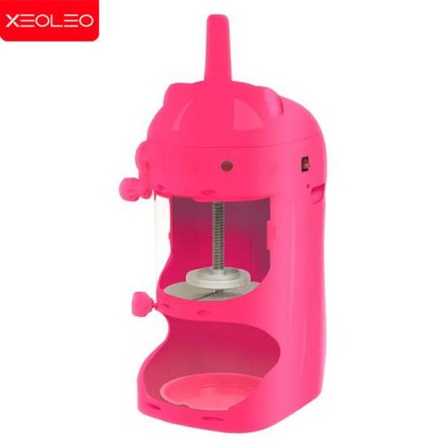 빙수기계 XEOLEO 상업용 제빙기 90kgrH 판다 스노우 콘 300W 얼음 분쇄기, 15) 빨간 220V 50HZUK