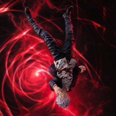 칠흑의 술식, 고죠 사토루 적(赫) 버전 피규어로 강림! 고죠사토루피규어