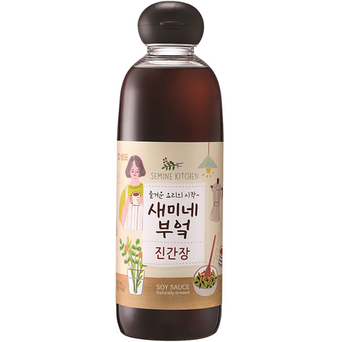 샘표 새미네부엌 진간장 830ml 1병 
장/소스/드레싱/식초