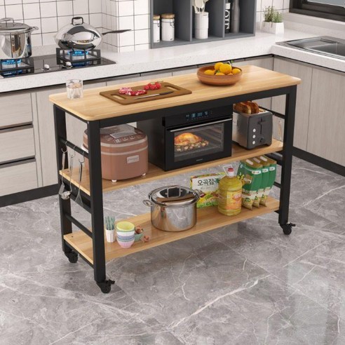 꿈의 주방을 현실로, 이동식 아일랜드 식탁으로 공간 효율성과 아름다움을 동시에!