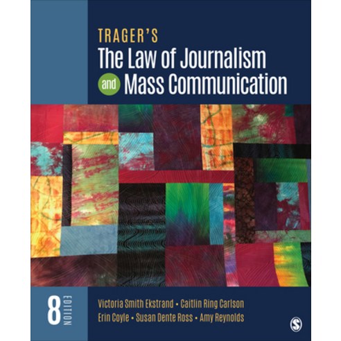 (영문도서) Trager&#8242;s the Law of Journalism and Mass Communication Paperback, Sage Publications, Inc, English, 9781071857922