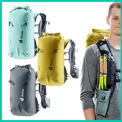 도이터 버트레일 16L 남자 여자 등산 가방 백팩 백패킹 하이킹 트레킹 배낭 3363023, one size, 4424 grophite-tin