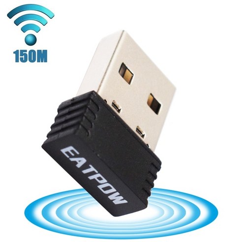 데스크탑 와이파이 수신기 무선 인터넷 확장기 usb 휴대용 컴퓨터, mtk7601, 1개