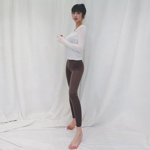 VANANA2 여성용 가성비 좋은 베이직심플 요가 필라테스 레깅스 4color
