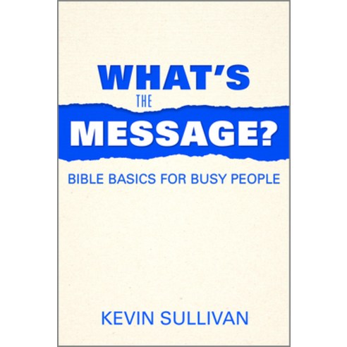 (영문도서) What''s the Message?: Bible Basics for Busy People Paperback, Paulist Press, English, 9780809155224