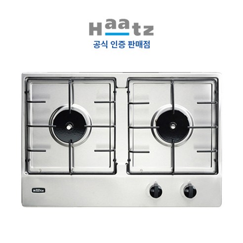 하츠 가로 빌트인 가스레인지 일반가스 2구 방문설치, LPG, HGR-2040SDB