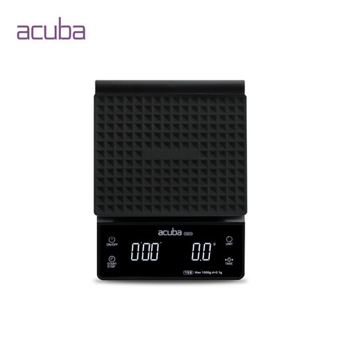 ACUBA 아쿠바 전자저울 CS-5010 블랙 (1kg/0.1g) – 베이킹용 계량기능 1kg 
주방조리도구