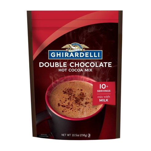 Ghirardelli 기라델리 더블 초콜릿 핫 코코아 믹스 298 g