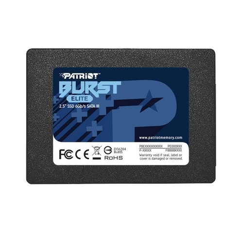 Patriot Memory SSD 960GB Burst Elite SATA3 내장 2.5인치 PBE960GS25SSDR