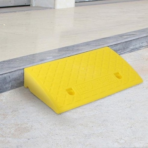 기타 계단 문턱 휠체어 진입판(50x27x9cm) 경사로 안전발판, 1개