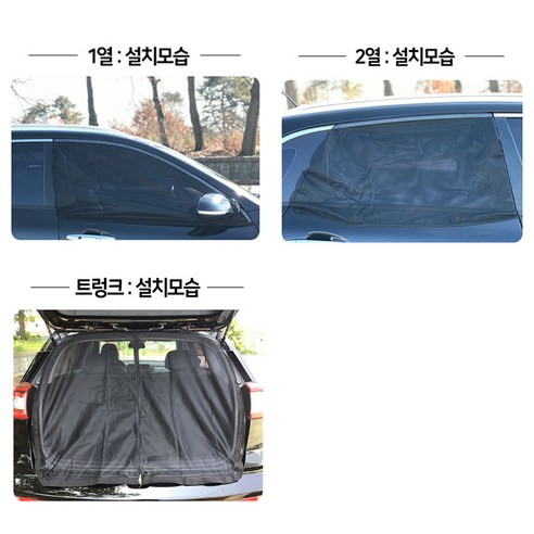 캠핑과 드라이브 여행에서 곤충의 괴롭힘 차단에 필수적인 맞춤형 자동차 방충망