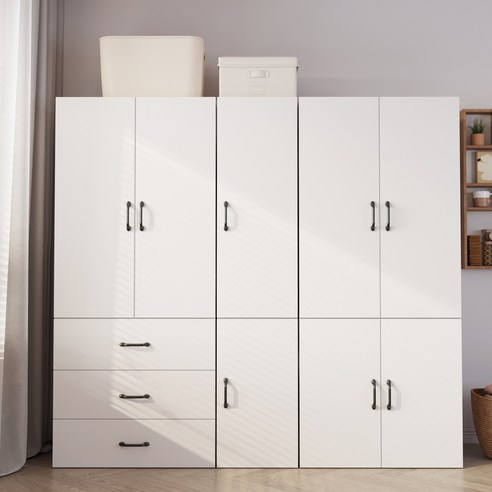 Kurua 자유조립 3단 서랍장 옷장 세트: 공간을 디자인하는 자유