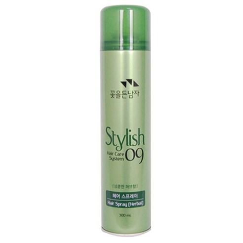 꽃을든남자 헤어케어 시스템 스타일리쉬 09 스프레이 상큼한 허브향, 300ml, 10개