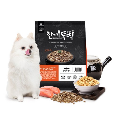 한끼뚝딱 클래식 황태와 연어, 2.4kg, 1개