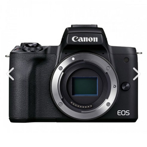 캐논정품 EOS M50 Mark II 렌즈미포함 VINE, 블랙, 렌즈없음 바디만구매