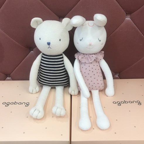 아가방 롤리 애착 인형, 베이지