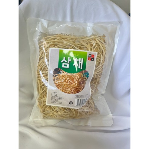 삼채 세척 생삼채 삼채나물 뿌리 1kg, 1개