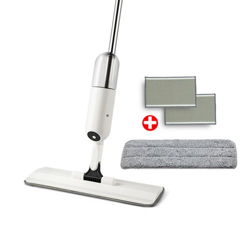 위즈맙 물티슈스프레이 밀대걸레 feat.물티슈 - 일반가정용 물티슈부착패드 포함 청소밀대 세트, 추가상품, 1개