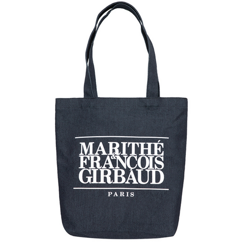 [국내매장정품] 마리떼프랑소와저버 에코백 MARITHE FRANCOIS GIRBAUD CLASSIC LOGO ECO BAG denim dark blue