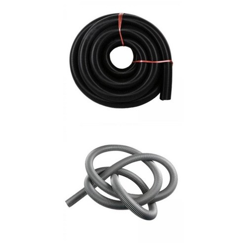 32mm 내경 유연한 EVA 진공 청소기 호스 3M 검정+32mm 내경 유연한 EVA 진공 청소기 호스 3M 회색, 블랙+그레이, 에바