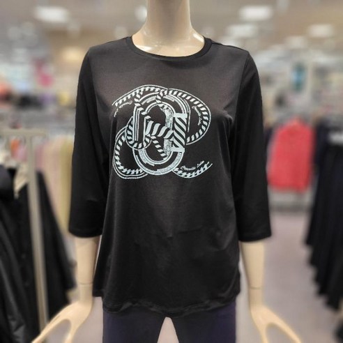 크로커다이레이디 HC05 라운드 칠부 티셔츠 크로커다일 레이디 칠부 라운드 티셔츠 CLDM TS914