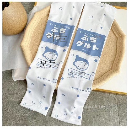 ZZJJC 프린트 캐릭터 쿨토시 선블라우스 여 아웃도어 드라이빙 아암 쿨토시, 업그레이드 아이스(설탕남)아이)