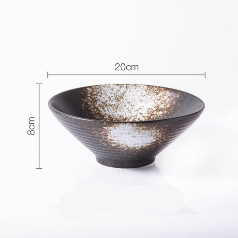 Lingao creme japonês de cerâmica criativo sopa macarrão restaurante personalização, 파란