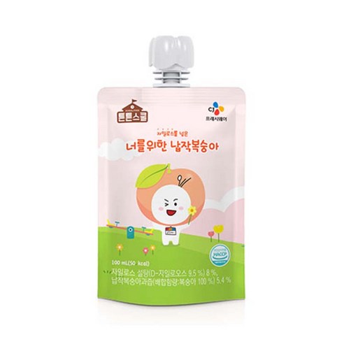 CJ 튼튼스쿨 너를위한 납작복숭아