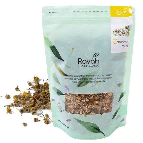 cha (라바티) 캐모마일 허브차 리필 60g 카모마일 Chamomile