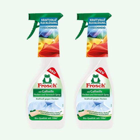 프로쉬 얼룩제거제 일반용 500ml 2개입, 2개