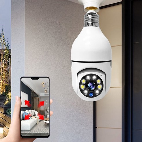 360도 고화질 CCTV를 저렴한 가격으로: Fowod 무선 전구 감시 카메라