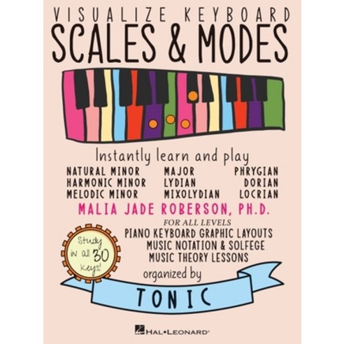 Visualize Keyboard Scales & Modes: Instantly Learn and Play Designed for All Musicians Paperback, Hal Leonard Publishing Corp..., English, 9781540087881