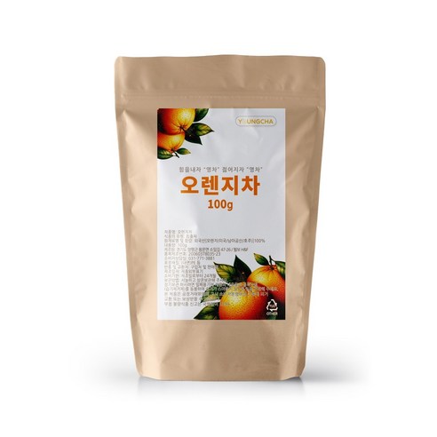 영차 고급 슬라이스 원형 건조오렌지차, 1개, 1개입, 100g