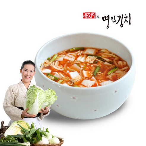 [식품명인 유정임] 나박김치 2/3/4/5kg 골라담기, 1개, 2kg