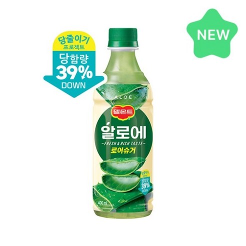 델몬트 1.5L 6펫 (오렌지/포도/토마토/알로에/매실/망고), 6개