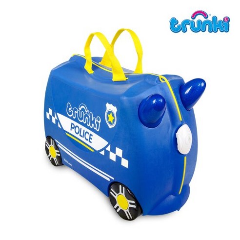 아이의 꿈을 싣고 달리는 특별한 여행 동반자, [트렁키] 프리미엄 경찰차 캐리어