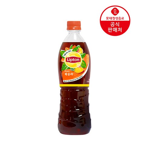 립톤 아이스티 복숭아 500ml, 12개