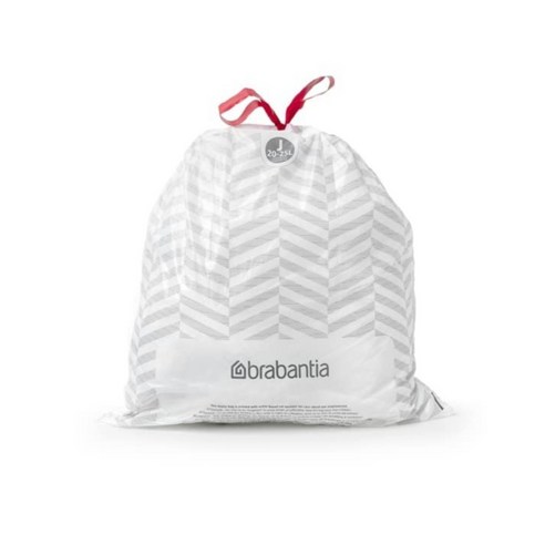 Brabantia 브라반티아 휴지 쓰레기 통 전용 봉투 봉지 23L 40개입