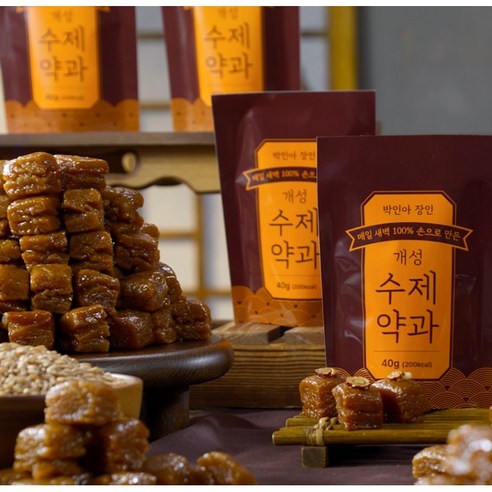 홈쇼핑 정품 신문 박인아 장인의 개성 수제약과, 13박스, 40g