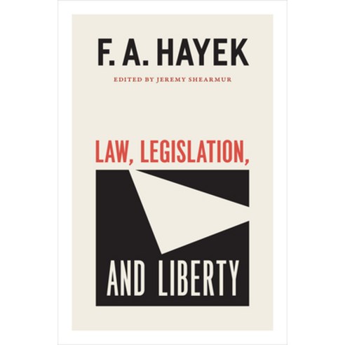 Law Legislation and Liberty Volume 19 Volume 19 Paperback, University of Chicago Press, English, 9780226781952
