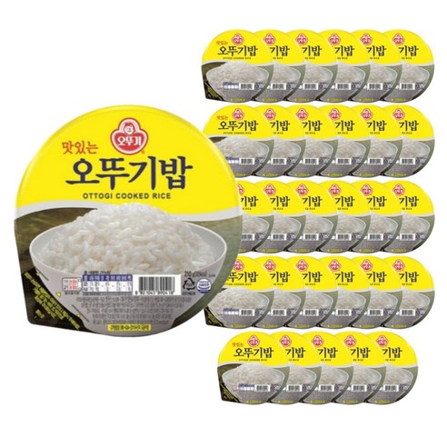 오뚜기 맛있는 오뚜기밥, 210g, 30개