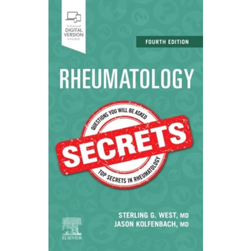 (영문도서) Rheumatology Secrets Paperback, Elsevier, English, 9780323641869