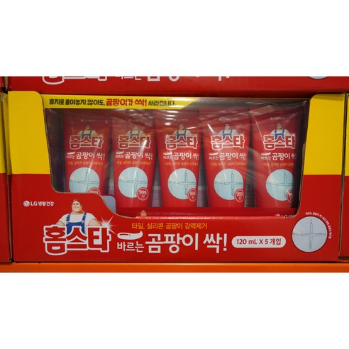 홈스타 바르는 곰팡이 싹 120ml x 5개 코스트코