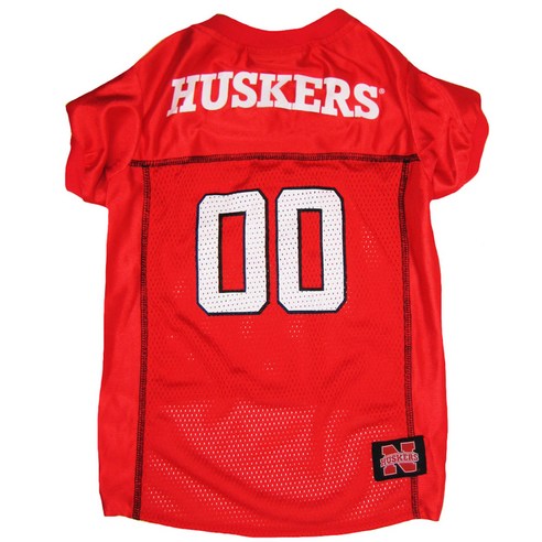 도기네이션 애견 저지 티셔츠, Nebraska Huskers