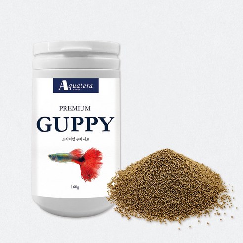 Aquatera Premium Aquatic Feed, 160g, 1개