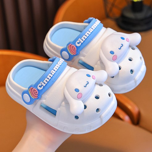 산리오 어린이 아쿠아 샌들 여름 신발 쿠로미