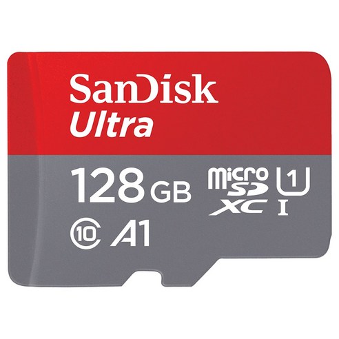 샌디스크 울트라 Micro SD 메모리카드 SDSQUAR-128GB, 128GB